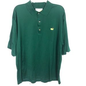 Men’s Green Masters Golf Polo